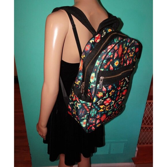 LuLaRoe Aztec Backpack Southwest style Western boho hippie - Picture 3 of 10